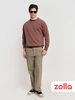 Мужские брюки из хлопка Zolla 481519836 купить за 1 160 ₽ в интернет‑магазине Wildberries